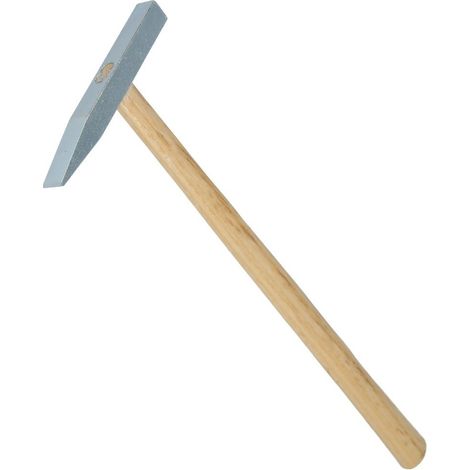 Marteau de carreleur avec pointe en métal dur plate