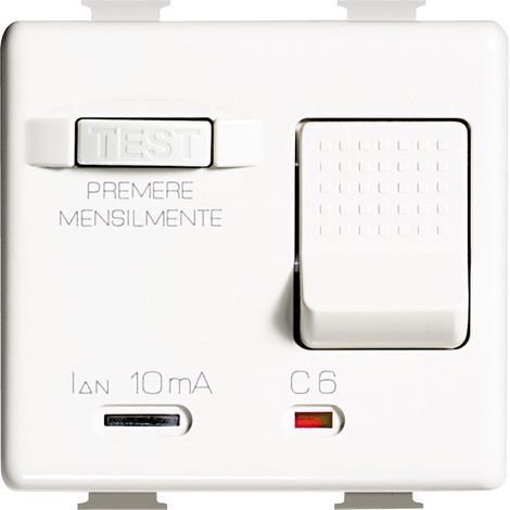 Bticino Matix differenziale magnetotermico 10A AM5250S