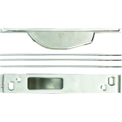 Apriporta regolabile alto/basso Multiblindo ISEO - Alamaro - Acciaio inox - 141x22x5 - 038084