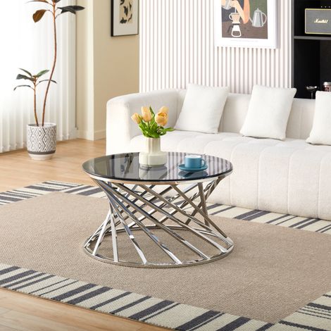 Jasmine Coffee Table Silver