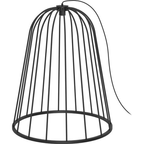 Lampadaire jardin dôme noir Ø80 GU10 NO.MOON 9417 Shilo (1/3)