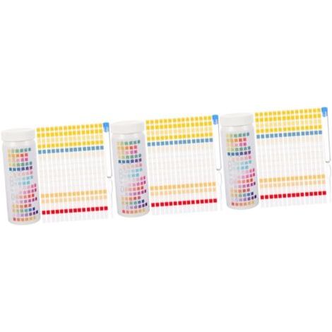150 Pièces Papier Test De La Qualité De L'eau Bandelettes De Test Pour L'eau Potable Kit De Test D'eau De Piscine (1/4)