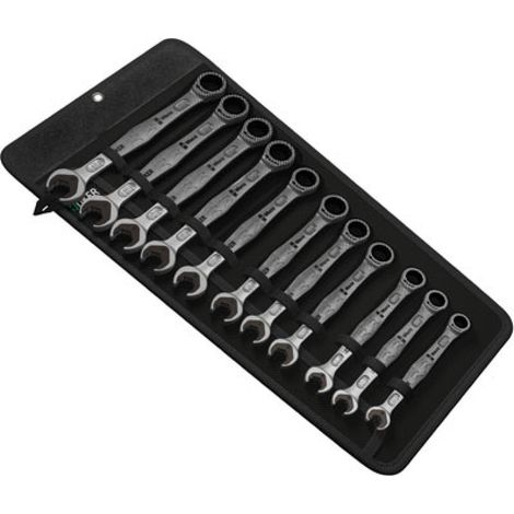 Kit 11 Cles mixtes a cliquet - 8 a 19 mm