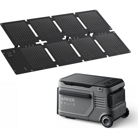 KIT Nevera Portátil Anker EverFrost2 23L con Panel Solar 60W
