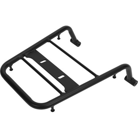 Schwarzer Motorradgepäckträger, kompatibel mit DTRACKERX KLX250 2008-2016 (1/5)