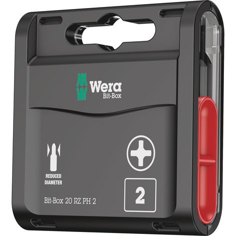 Surtido De Puntas 20 Rz Ph2X 25Mm 20Er Box Wera (1/5)