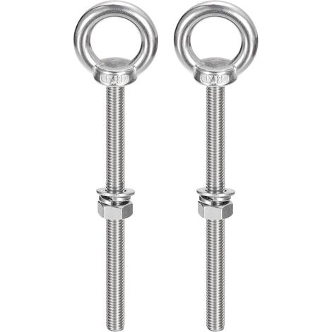 Œillet De Levage Inox 304 2 Ensembles de Boulons à Œil M8 x 120 (1/5)