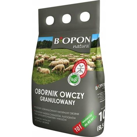 Fumier de mouton granulé 10L Engrais naturel et facilement digestible