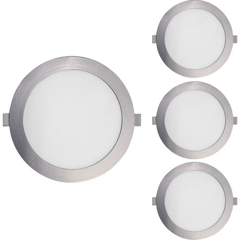 Pack 4 Downlights LED Empotrables Redondos Compact Supra 24W 2400 (1/2)