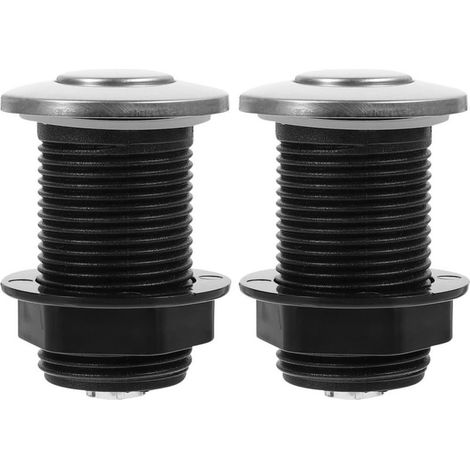 Bouton broyeur de déchets 2pcs en inox et ABS (1/5)