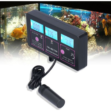 PH-217 Multifunktionales 6-in-1-Langzeit-Online-Überwachungsinstrument zur Überwachung und Analyse von hydroponischen Aquakulturen (Europäischer Standard 230 V) (1/5)