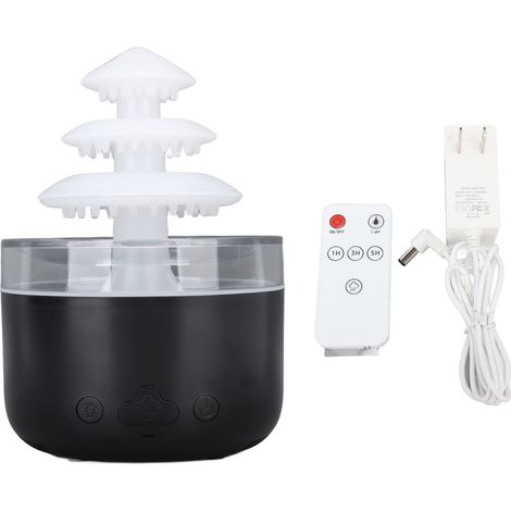 Diffuseur d'arômes 15.6W, lumière d'ambiance colorée, humidificateur portable pour maison, prise US 100-240V (1/5)