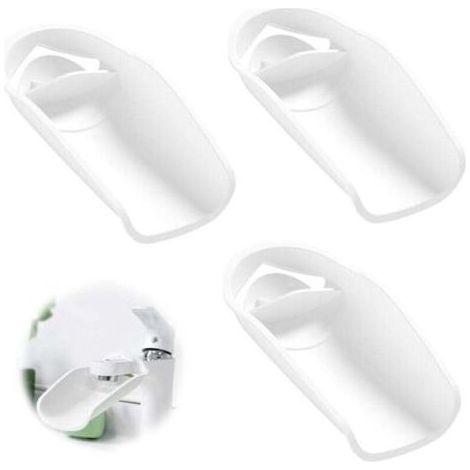 3 Pièces Prolongateur de Robinet Enfants,Extenseur de Robinet, Robinet Extender Enfant d'eau Silicone pour Plupart des Robinets,Enfant Bébé se Laver Les Mains Lavage Cuisine Salle de Bains (1/4)