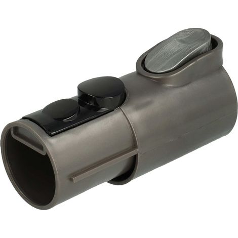 Vhbw – Adaptateur pour aspirateur Dyson DC19T2, DC22, DC23, DC23T2 – Raccordement sécurisé – Verrouillage par encliquetage – Couleur gris/rouge