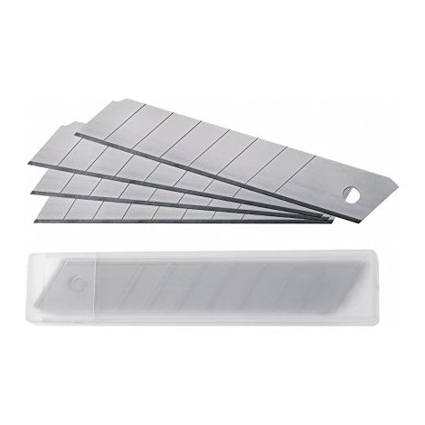 WESTCOTT E-84008 00 LOT DE 10 LAMES DE RECHANGE POUR CUTTER 18 MM