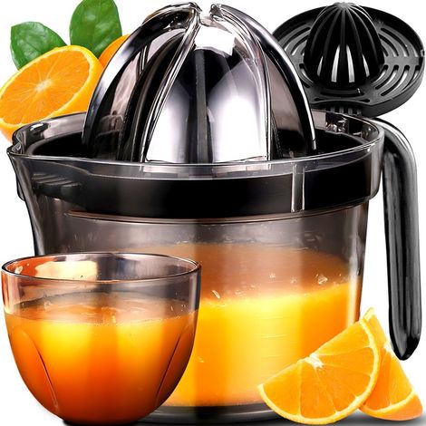 EXPRIMEDOR DE CÍTRICOS PARA LIMONES Y ZUMOS DE FRUTAS, EXTRACTOR DE LIMONES MANUAL DE 0,5 L