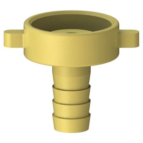 JS MS-SCHLAUCHVERSCHRAUBUNG 2-TEILIG, FLACHDICHTEND, 1/2"x1"
