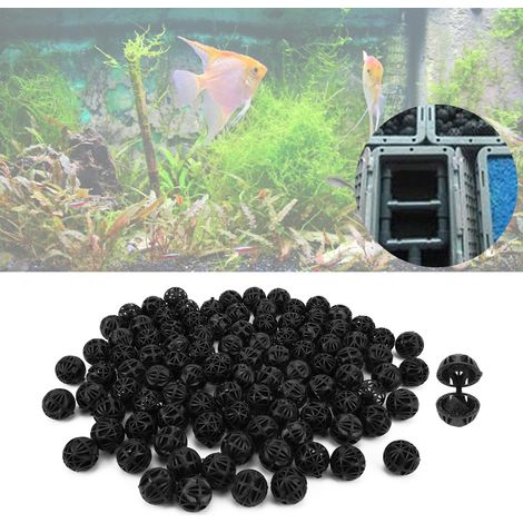 Boules de Filtre Biologique pour Aquarium 26mm 100 Pièces avec Ouate - AUTRES (1/5)