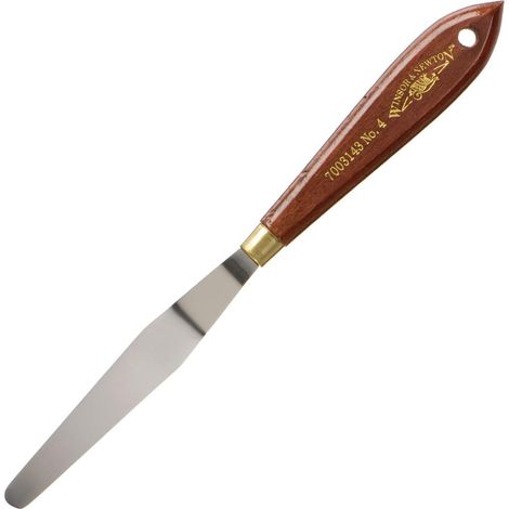 Winsor & Newton Coltello da Pittura, Acciaio Inossidabile, Malmesser - Nr. 4