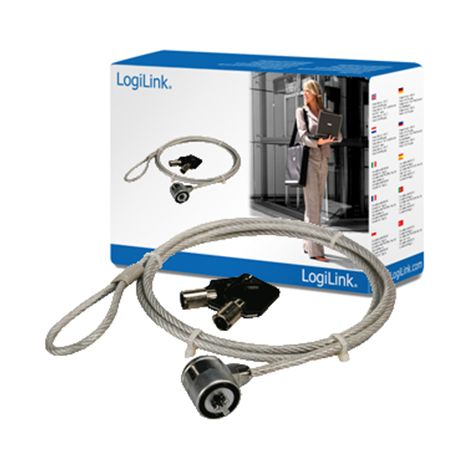 Logilink Lucchetto di sicurezza per notebook 1,5 m (1/5)