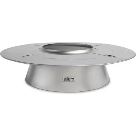 Weber – Régulateur de chaleur pour barbecue à charbon de bois – Acier inoxydable – Forme conique pour gestion optimale de la chaleur