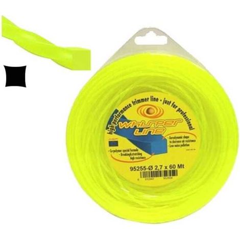 Hilo de nylon silenciado de 2,7 mm de grosor, 60 metros, Agp