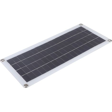 Chargeur solaire portable 20 W 18 V, module photovoltaïque pour le camping et les voyages en plein air (1/5)
