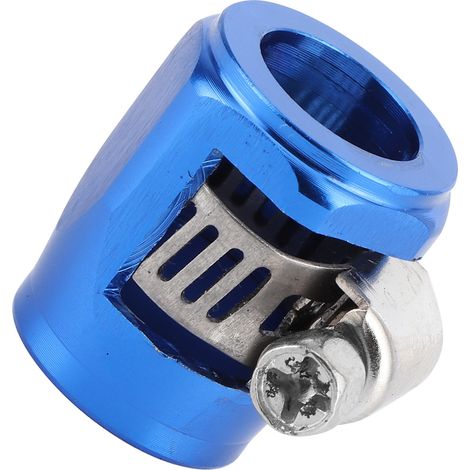 AN6 Aluminiumlegierung-Abschlusskragen für Kraftstoff-, Öl-, Diesel-, Gas-, Luft- und Wasserschlauchanschlüsse, blauer Schlauch, Hochleistungs-Rohrverbinder. (1/5)