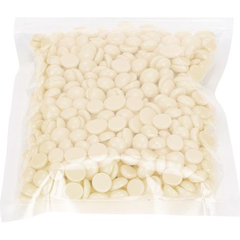 Cire dépilatoire professionnelle 50g crème, perles de cire pour visage, bras, dos et jambes, épilation unisexe. (1/5)