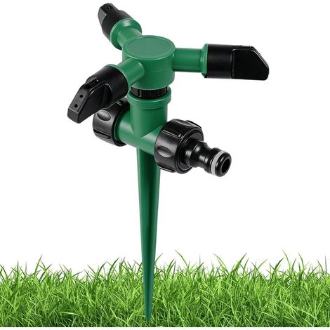 Arroseurs pour Jardin,Pulvérisateur Rotatif Réglable À 360 Degrés Grande Couverture,Arroseur De Jardin Tuyau  pour Irrigation Fête d'anniversaire Printemps Été Fleurs (1/5)