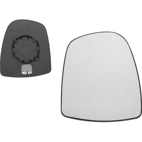Beheizbarer Außenspiegeleinsatz rechts für Renault Trafic II, Opel Vivaro und Nissan Primastar (2001–2014) – Teilenummern: 6026556E-4410618 7701052624 93160268 (1/5)