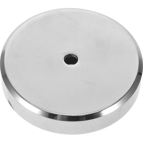 Support de porte-serviettes salle bain avec base fixation et rondelle en acier inoxydable, (1/5)