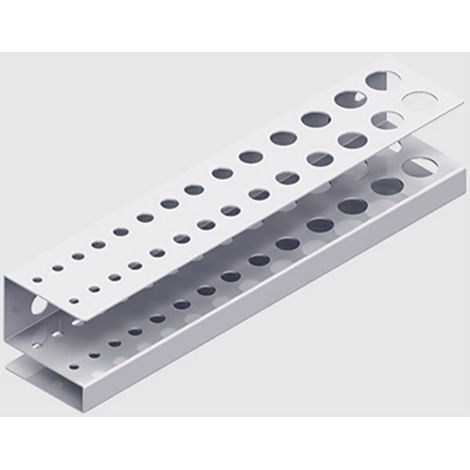 ELEMENT  SYSTEM  Bohrerleiste  40  mm  188  mm  40  mm  STA  weiß  -  11413-00002 (1/2)