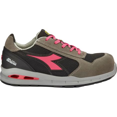 Scarpa Antinfortunistica Diadora Run A.Box Lox S1PS Smoke (1/5)