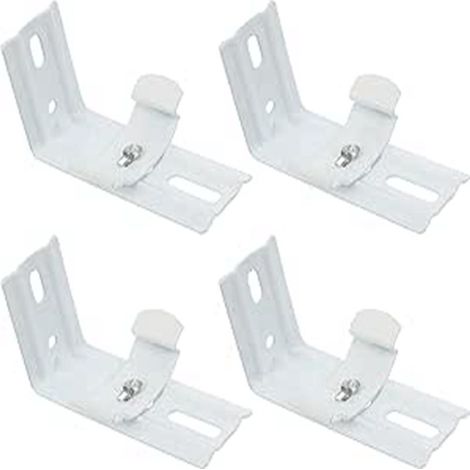 8 supports de fixation pour stores vénitiens et accessoires de rideaux