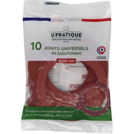 Giunti universali per barattoli ø100mm confezione da 10 - La praticità