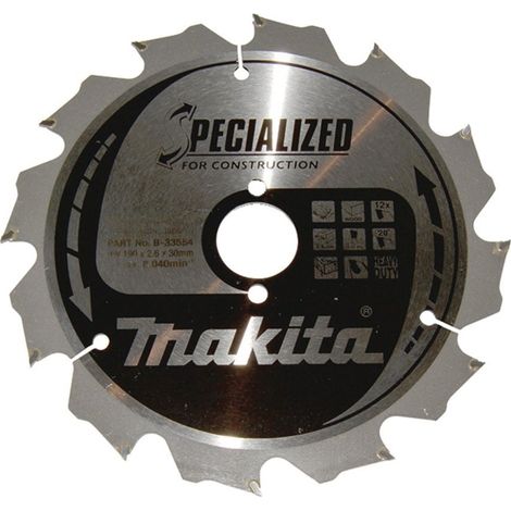 Makita Sägeblatt SPECIALIZED 190x30x12Z (1/5)