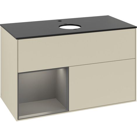 Villeroy & Boch F772GKHJ Armoire sous-lavabo Finion F77