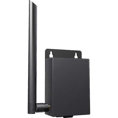 Waterproof Outdoor 4g Router With Sim Card Slot 5dbi Antenna Wall Router For Ipc Max 15 Devices High Security Eu Version Eu Version Black