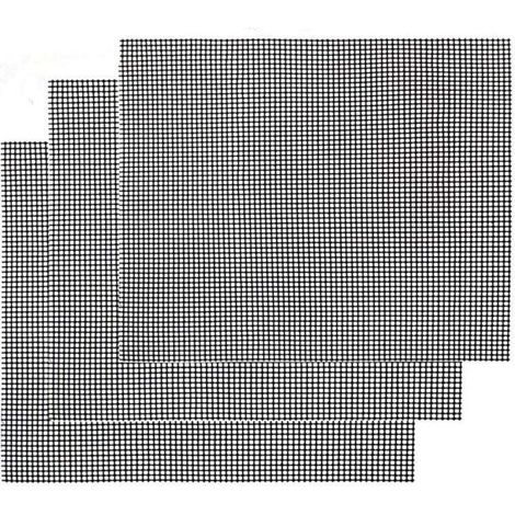 Tapis de cuisson antiadhésif Ulisem pour barbecue, 3 pièces – Plaque de cuisson réutilisable et résistante à la chaleur pour grillades intérieures et extérieures (1/4)