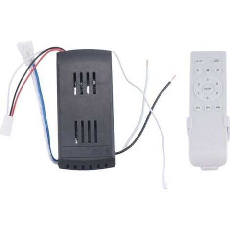 Kit Télécommande Universelle Ventilateur Plafond 40W 6 Vitesses Synchronisation Lumière CC (1/4)