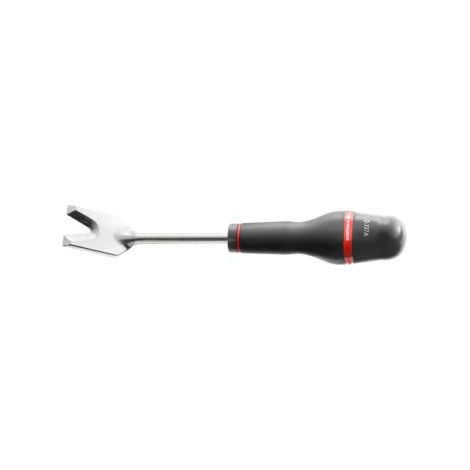Facom – Spatule d'extraction de clips 9-22 mm – Pour extraction de clips plastiques – Poids 110g – Dimensions 200x28x40 mm