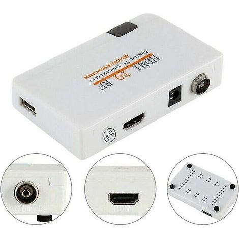 HDMI-zu-RF-Analog-TV-Sender HDMI-zu-RF-Signal HDMI-zu-RF-Signal-zu-Kabelsignal-Konvertierung