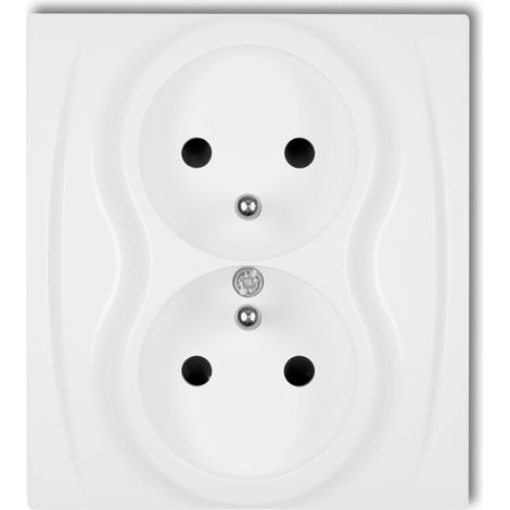 Presa elettrica Karlik logo incasso 16A 230V