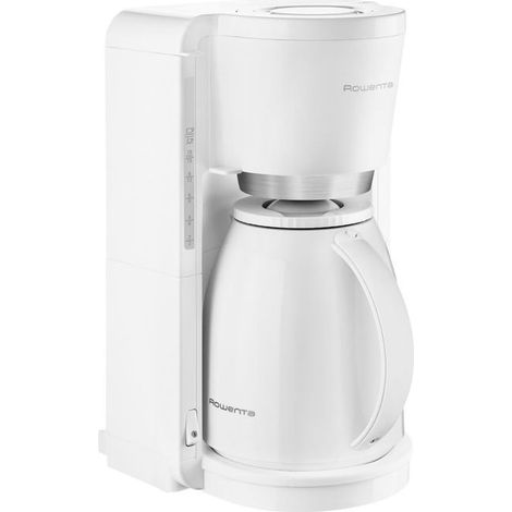 Rowenta Thermo Macchina da Caffe' con Filtro 1,25Lt 12 Tazze Bianco