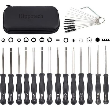 Hippotech Lot de 14 outils de réglage de carburateur avec vis Vis à tête hexagonale pour petit moteur à 2 temps pour Poulan Remplacement pour Husqvarna pour STIHL pour Echo tronçonneuse Trimmer (1/5)