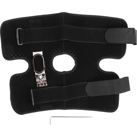 Attelle de genou réglable avec support latéral articulé pour instabilité, lésion des ligaments et ménisque, jambe gauche M (1/5)