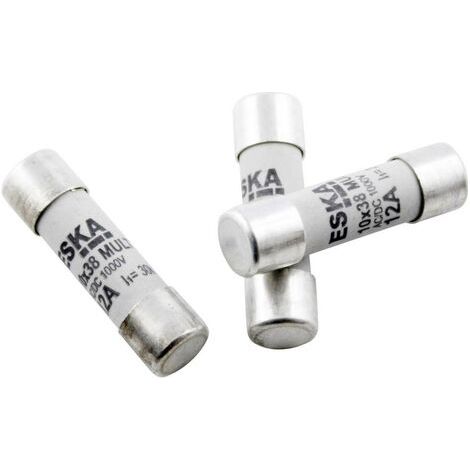 Fusible de multimètre ESKA 002625404 (Ø x L) 10.3 mm x 38 mm 10 A 1000 V rapide -F- 1 pc(s) S20758 (1/2)