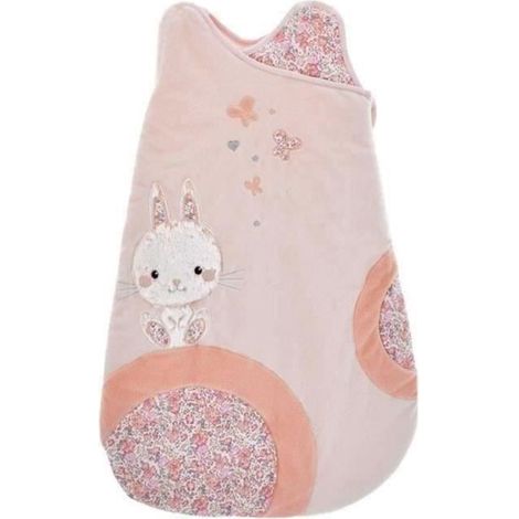 Gigoteuse - DOMIVA - Lapin - Rose - 0-6 mois - Chaude et douce (1/4)