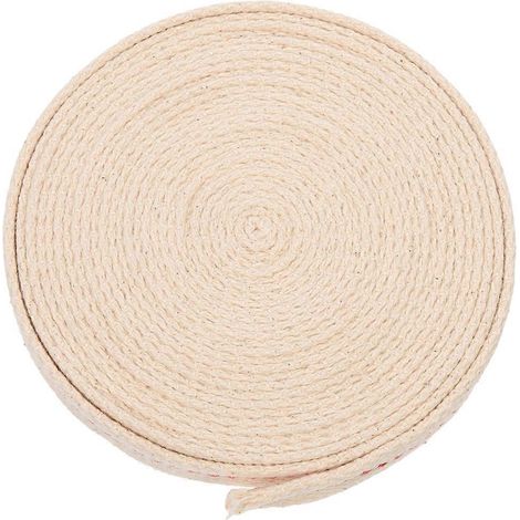 1 rouleau de mèche en coton remplaçable, mèche professionnelle pour lampe à huile à usage quotidien (1/3)